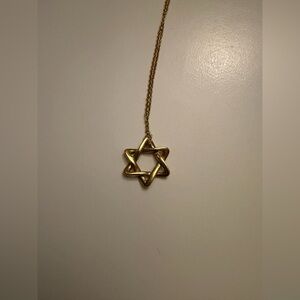 Tiffany Elsa Peretti Star of David necklace